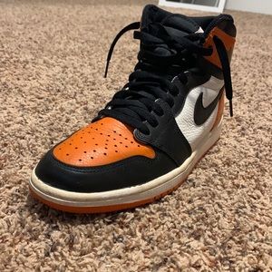 Jordan Shattered backboard (Used) no box or inner soles